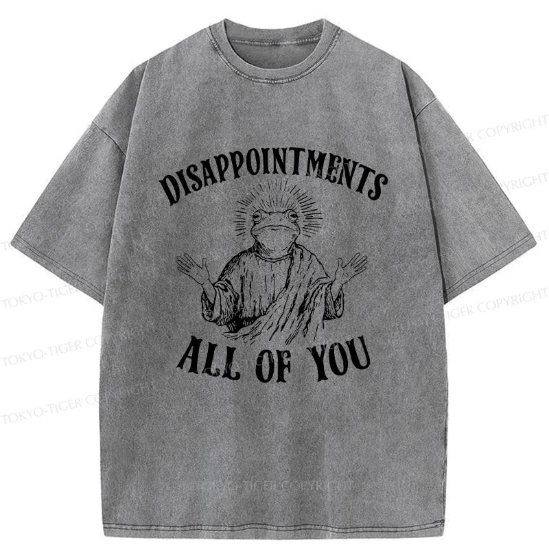 Japanese Frog God Washed T-Shirt for Gift