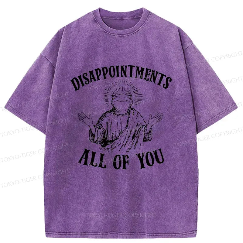 Kyoto-Lion Frog God Washed T-Shirt