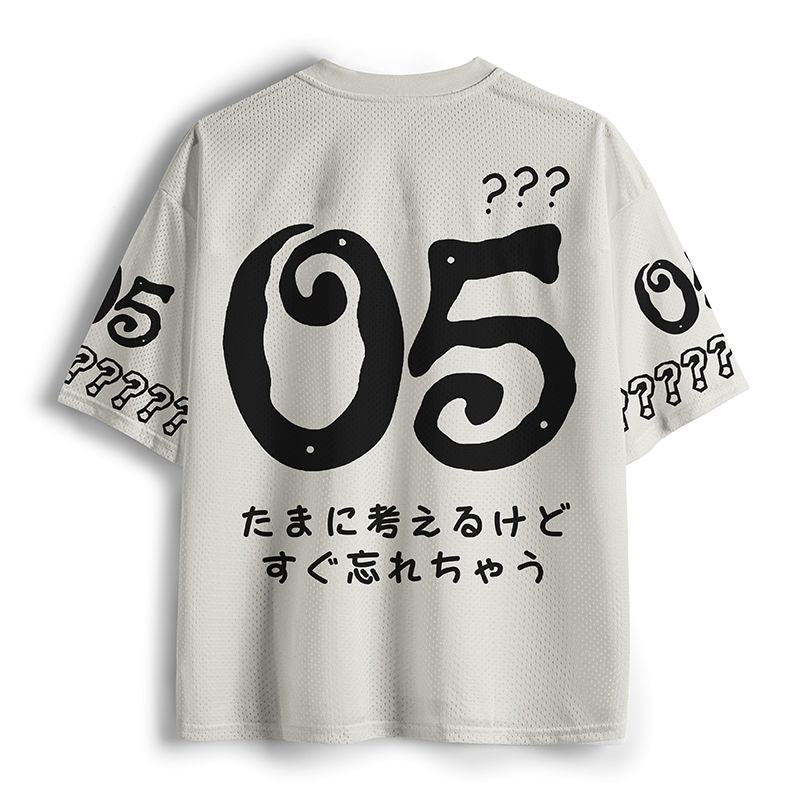 Kyoto-Lion Goose Thinks Then Forgets Mesh Jersey