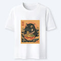 Japanese Lion Ramen T-Shirt for Daily Wear