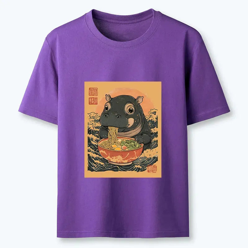 Vintage Kyoto Lion Moo Deng Tee for Summer