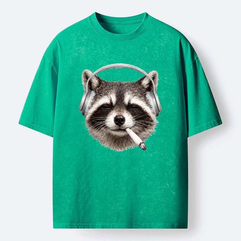 Best Seller Washed Raccoon T-Shirt
