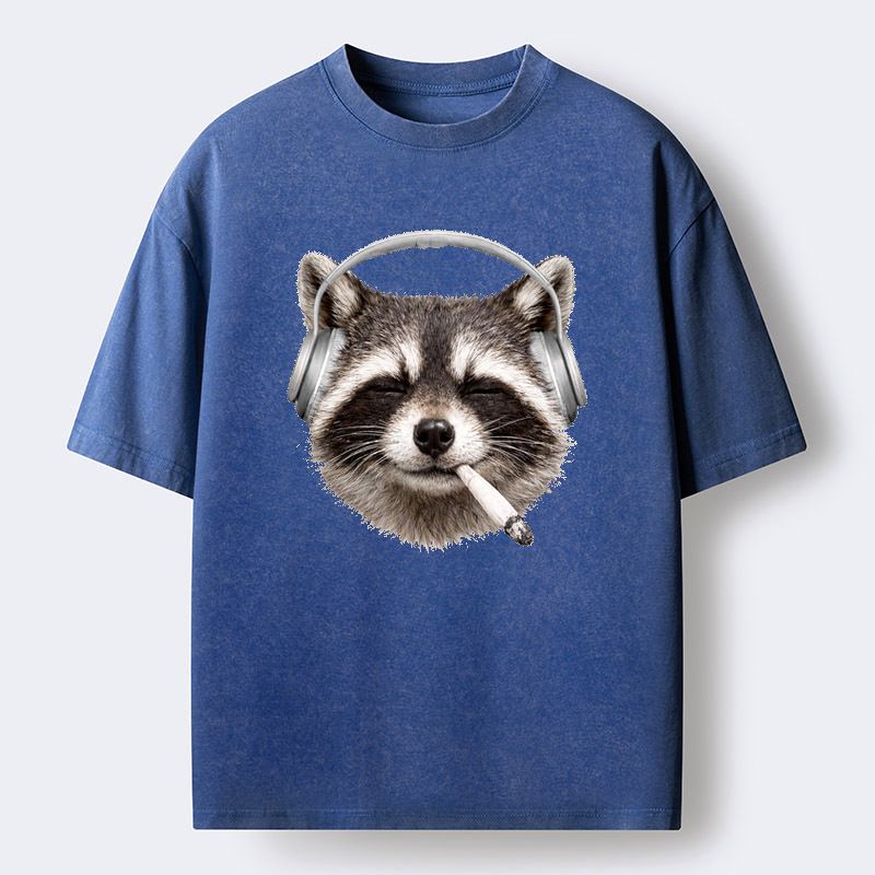 Best Seller Washed Raccoon T-Shirt