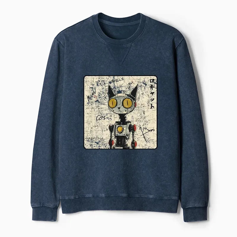 Unisex Kyoto Lion Streetwear Sweatshirt