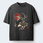 traditional japanese koi fish t-shirt