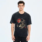 traditional japanese koi fish t-shirt