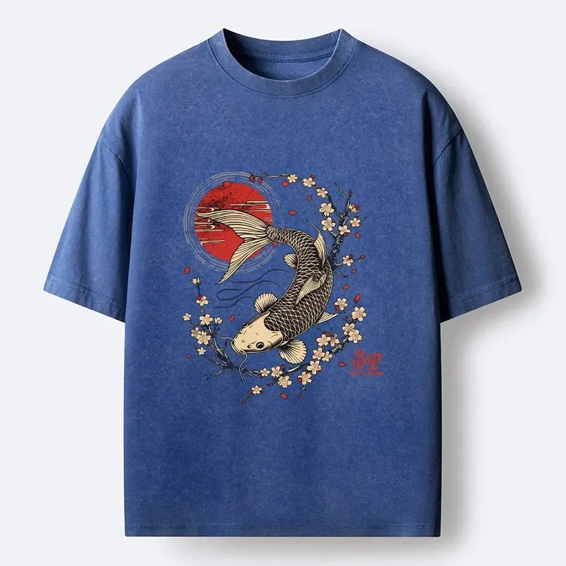 koi fish t-shirt gift for him