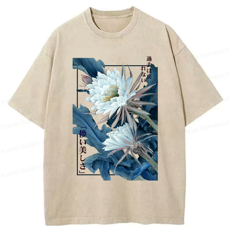 Epiphyllum Washed Unisex T-Shirt