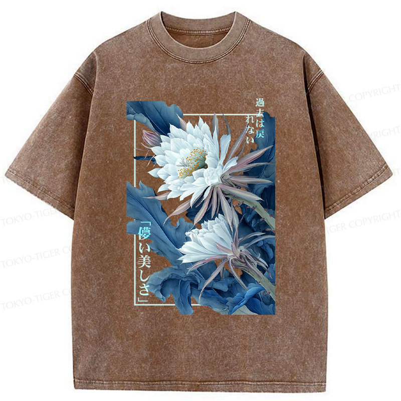 Epiphyllum Washed Unisex T-Shirt