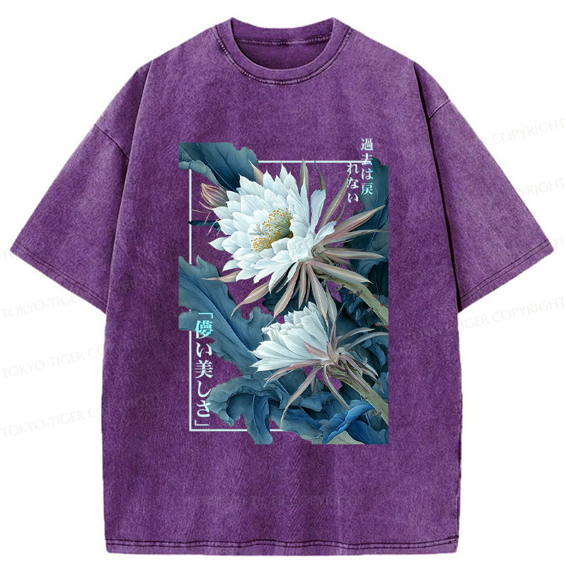 Epiphyllum Washed Unisex T-Shirt