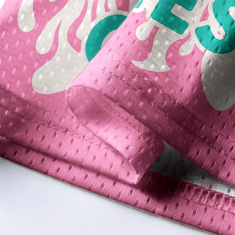 Kyoto-Lion Let's Do Crimes Pink Version No.05 Mesh Jersey