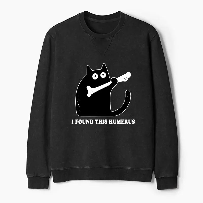 Japanese Cat Sweatshirt for Daily Wear