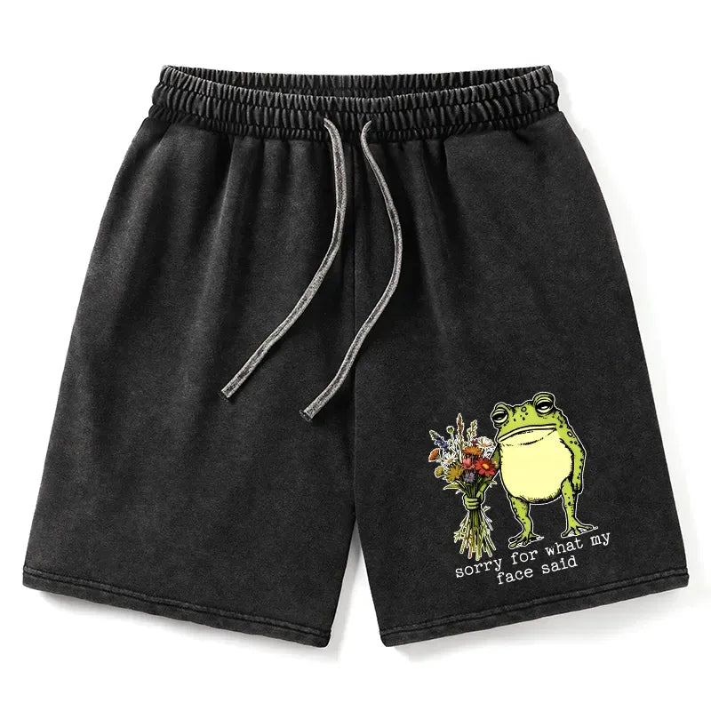 Trendy Frog Shorts for Streetwear