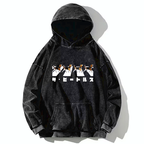 kyoto lion walking beagles unisex hoodie