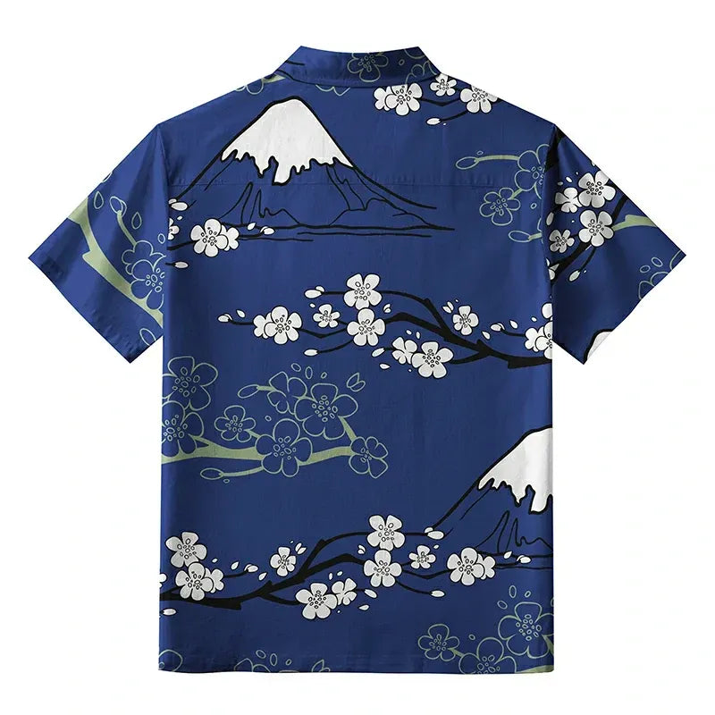 Comfortable Unisex Button-up Shirt for Vacation