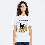 Kyoto-Lion Sassy Cat Scratch Sofa Relatable Print Classic T-Shirt