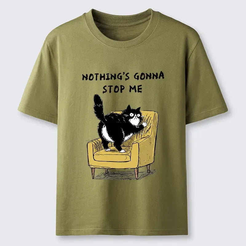 japanese vintage cat tee gift idea