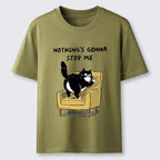 japanese vintage cat tee gift idea