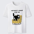 Kyoto-Lion Sassy Cat Scratch Sofa Relatable Print Classic T-Shirt