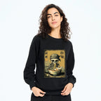 Kyoto-Lion Funny Skeleton Ramen Classic Sweatshirt