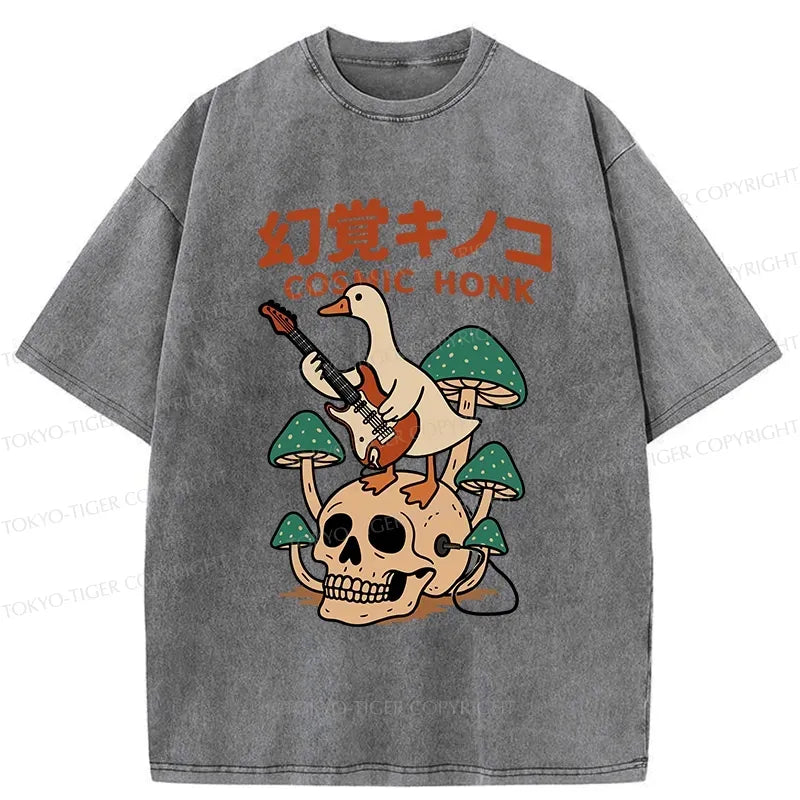 Japanese Washed T-Shirt for Daily Wear