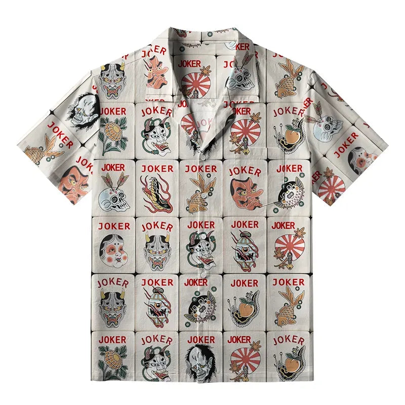 Vintage Joker Shirt for Summer