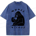 lazy today productive tomorrow t-shirt gift idea