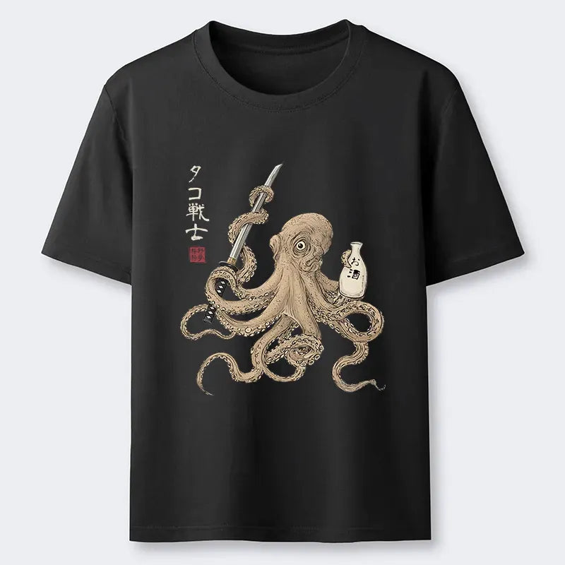 Kyoto lion samurai tee for summer