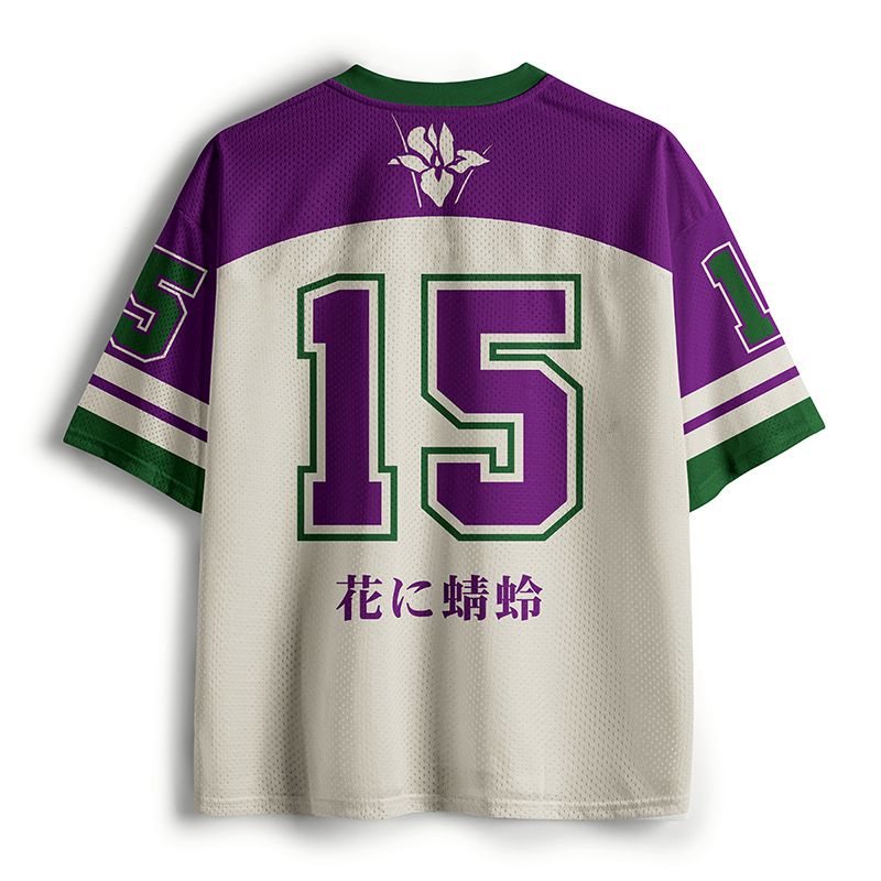 breathable mesh jersey for sports