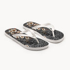 Floral Whirl Flip Flops Gift Idea