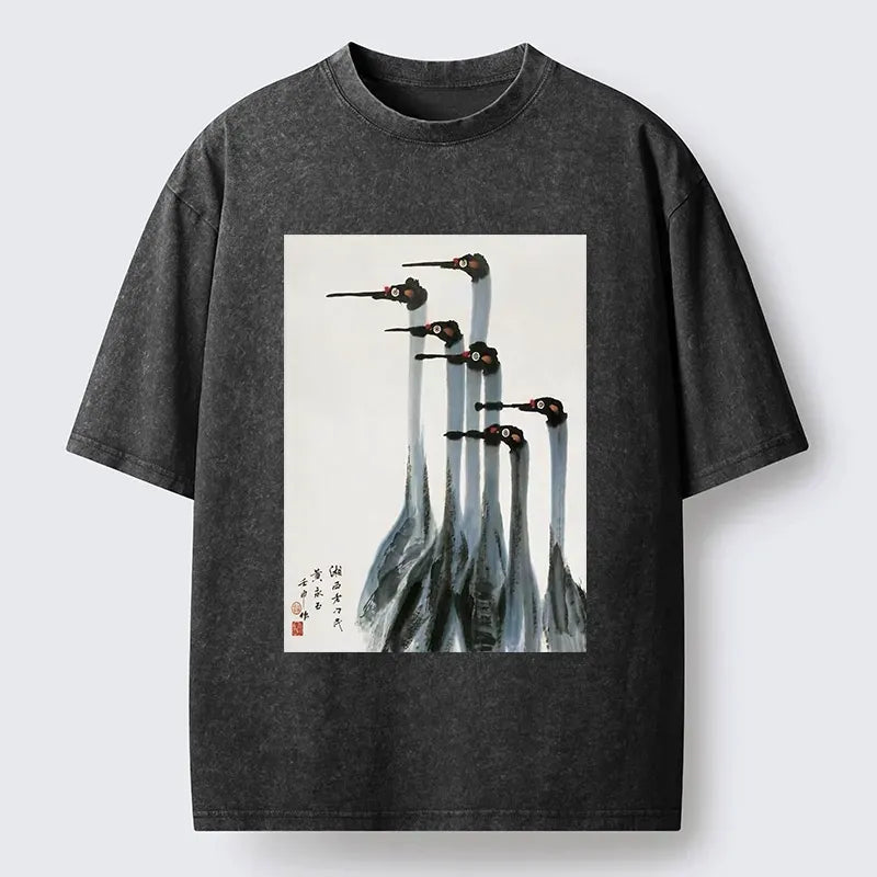 Washed unisex t-shirt with free shipping