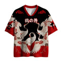 Kyoto-Lion Crane Of Longevity Mesh Jersey