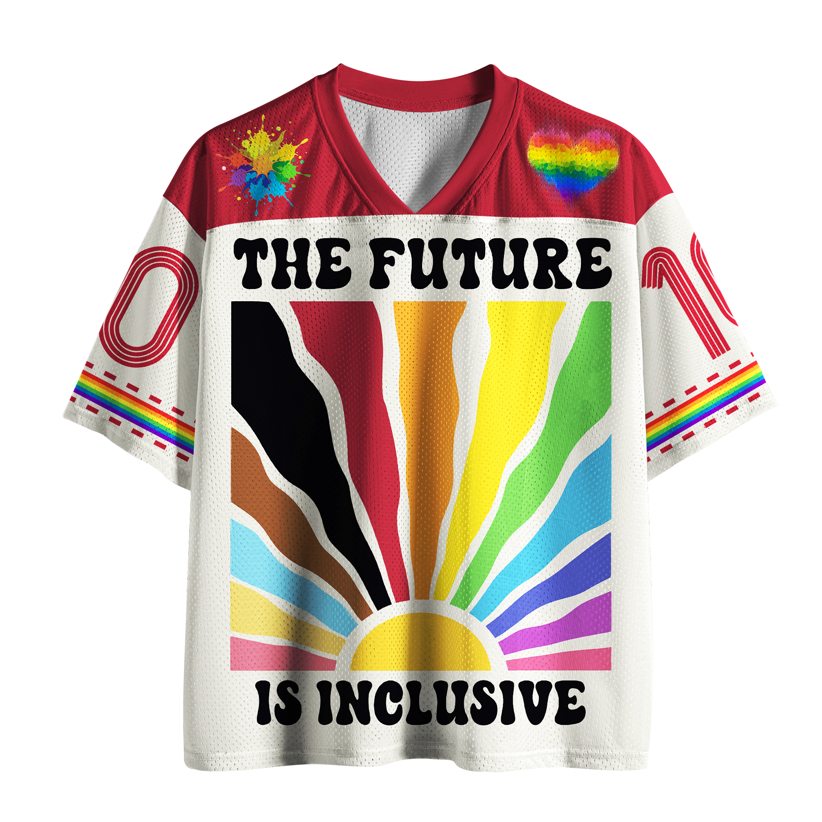 Kyoto-Lion The'Unity Rays' Mesh Jersey