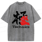 Kyoto Lion Kanji T-Shirt for Daily Wear
