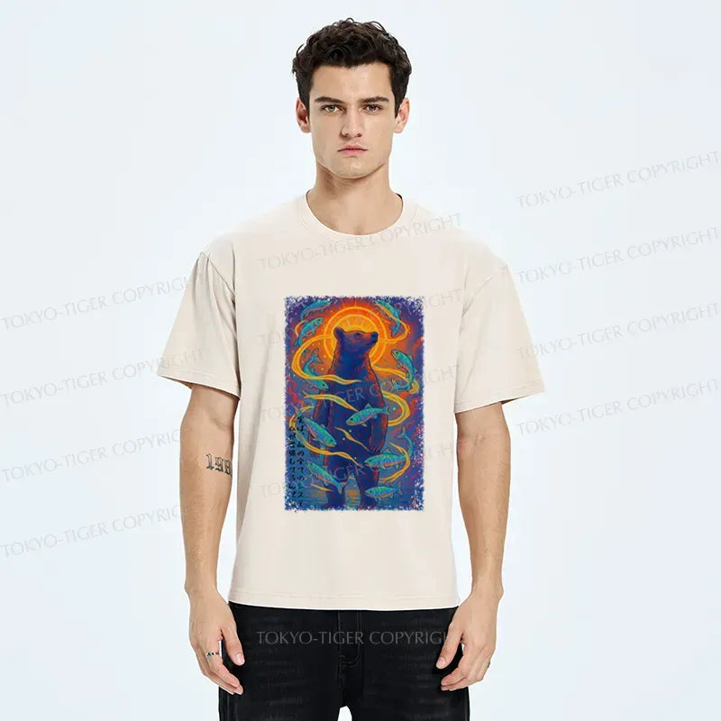 Traditional Japanese Art T-Shirt Free Shipping