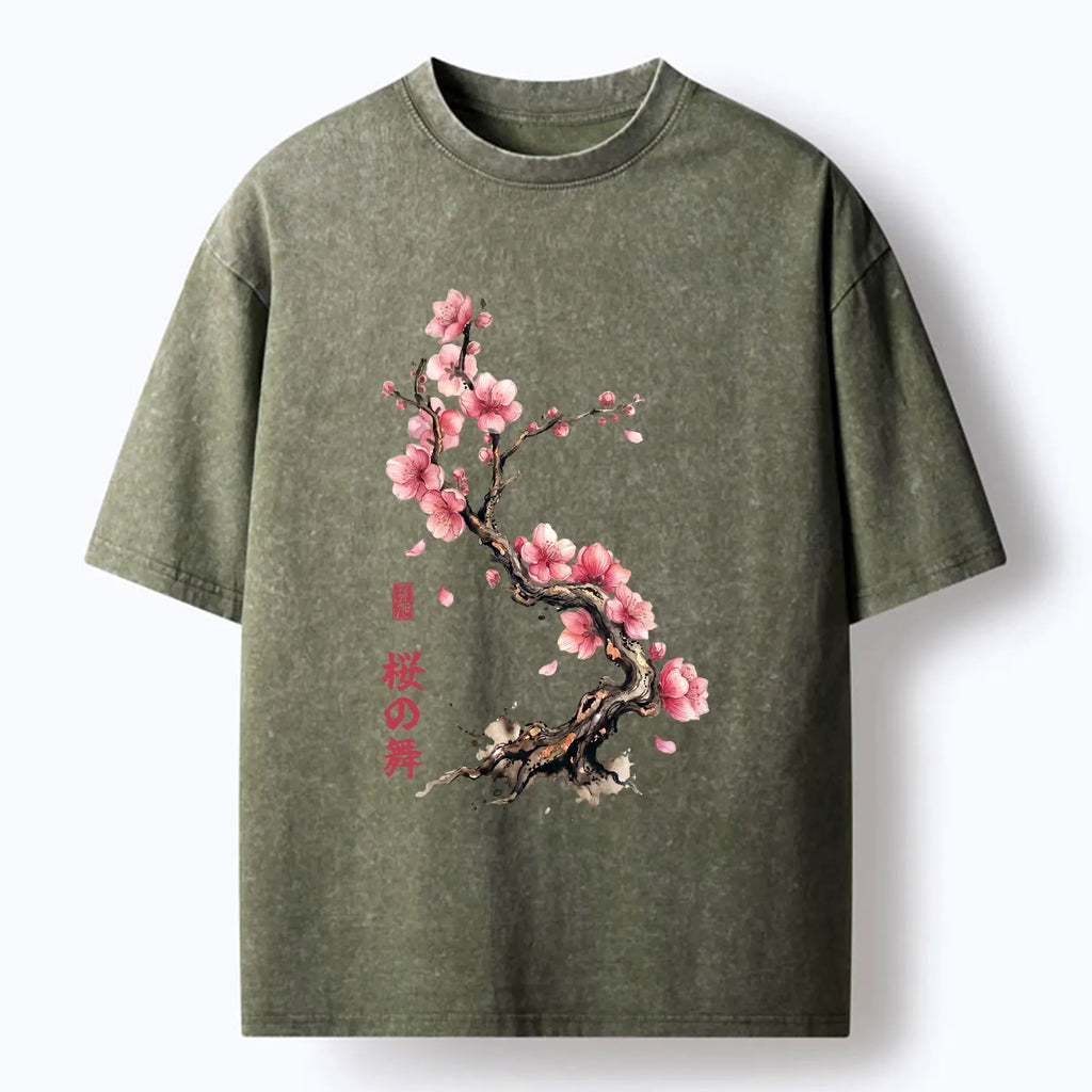 Washed Vintage T-Shirt with Free Shipping