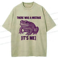 Japanese washed frog t-shirt