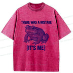 washed frog t-shirt for everyday wear