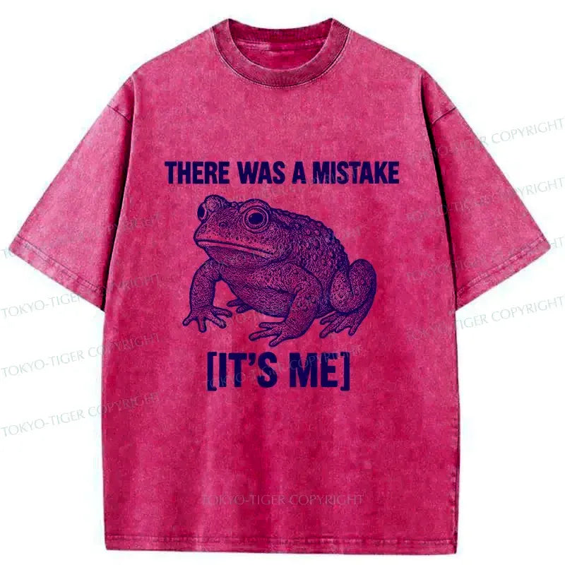washed frog t-shirt for everyday wear