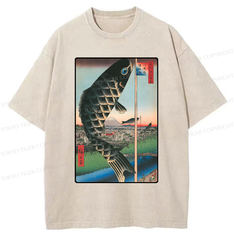 Washed Unisex Japanese T-Shirt Best Seller