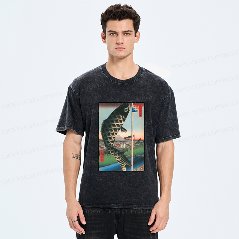 Washed Unisex Japanese T-Shirt Best Seller