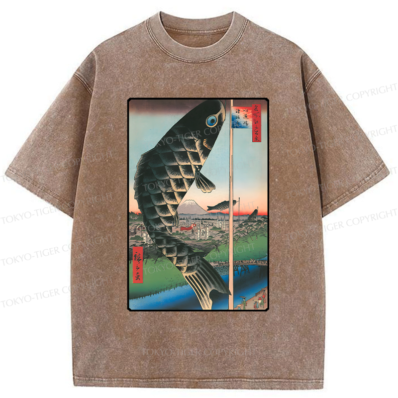Washed Unisex Japanese T-Shirt Best Seller