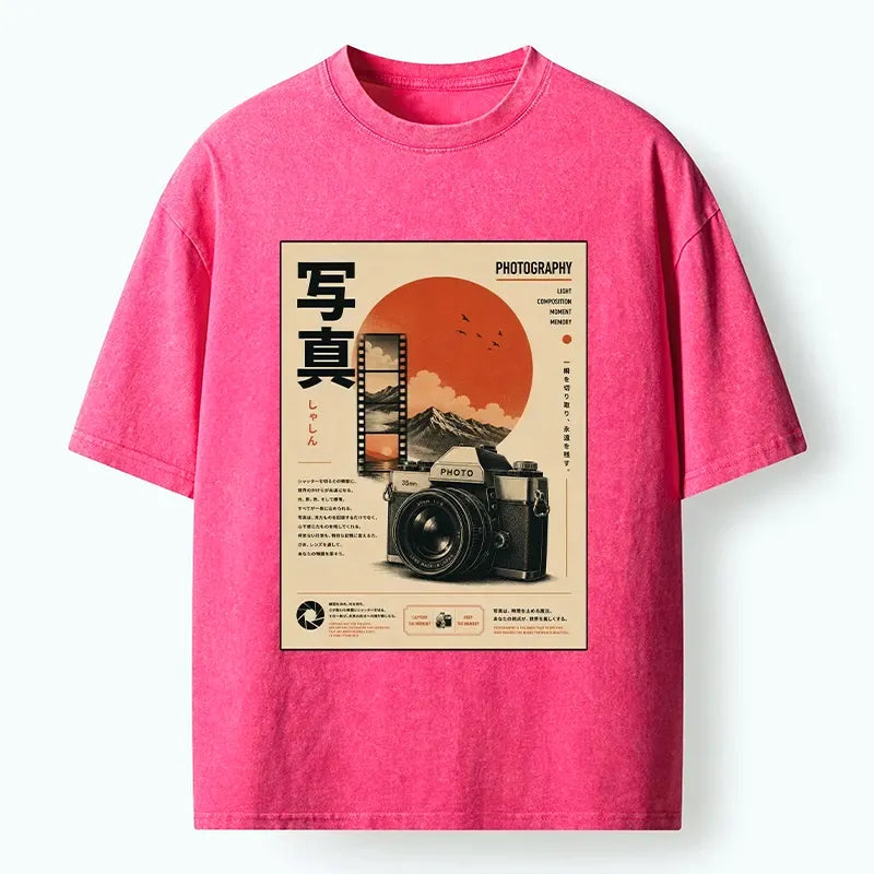 Washed Unisex Cotton T-Shirt