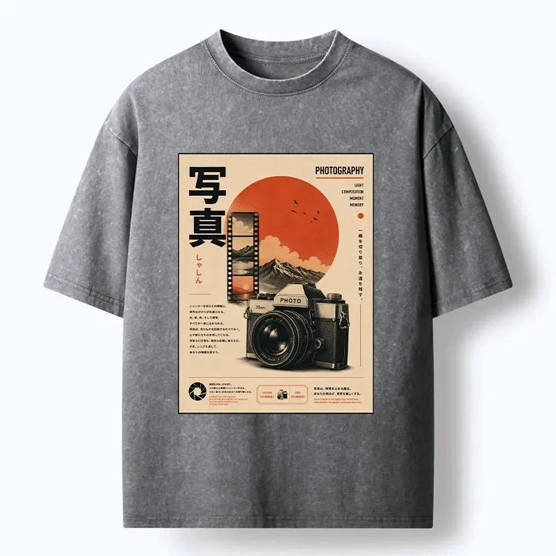 Washed Unisex Cotton T-Shirt