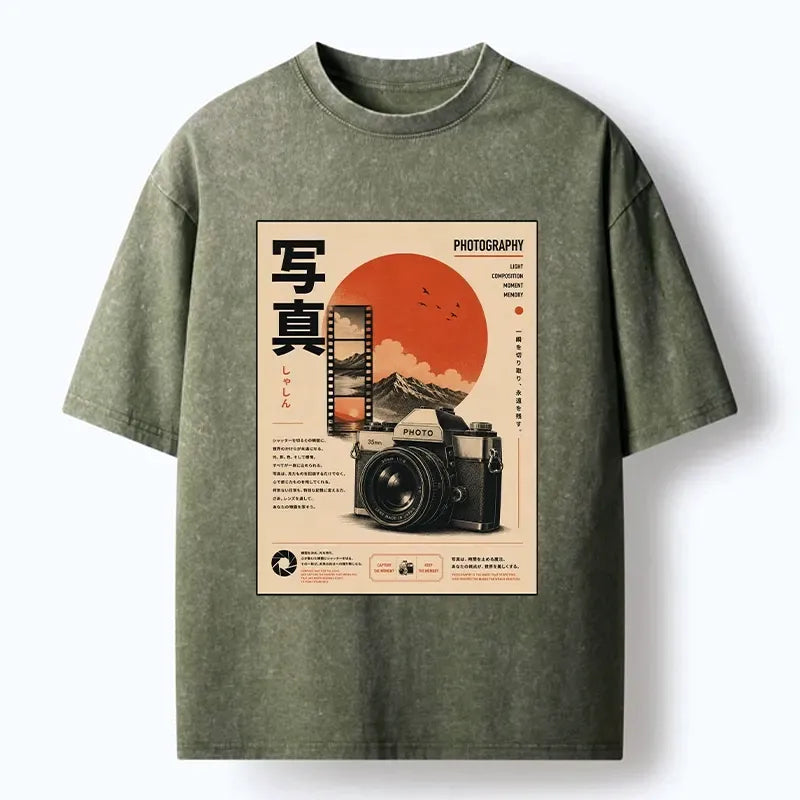 Vintage Japanese Camera T-Shirt