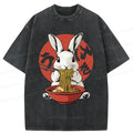 Rabbit Eating Ramen T-Shirt Gift Idea