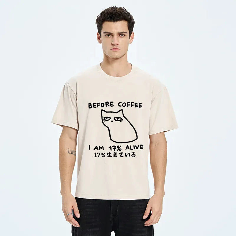 japanese vintage washed t-shirt for men