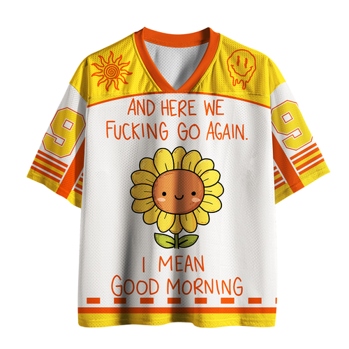 Kyoto-Lion Mesh Jersey for Sports and Fitness