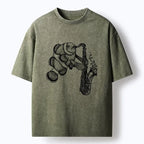 Funny Clownfish Saxophone Classic Tee