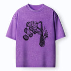Funny Clownfish Saxophone Classic Tee